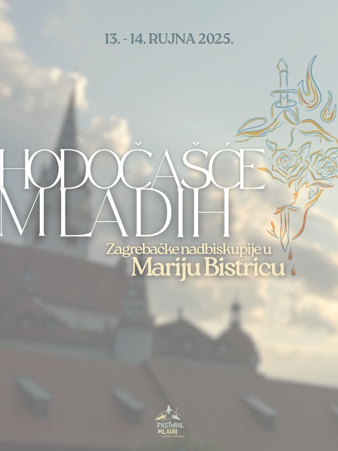 Hodočašće mladih Zagrebačke nadbiskupije u Mariju Bistricu